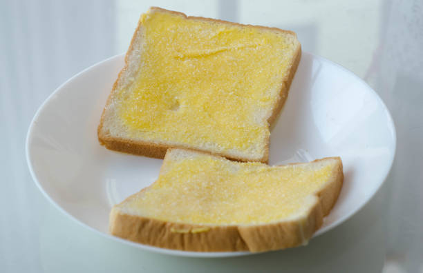 Butter Bread stock photo