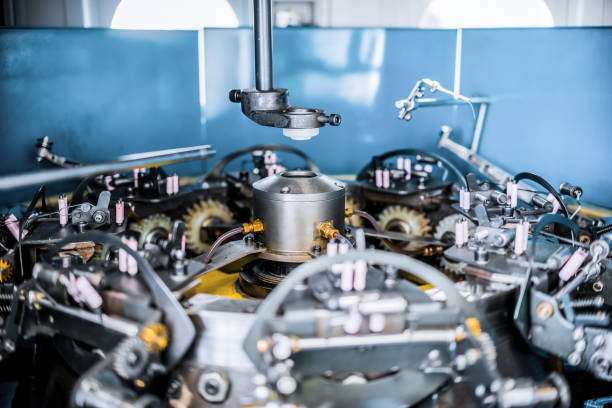 istock The mechanism of a braiding machine close-up 802269408