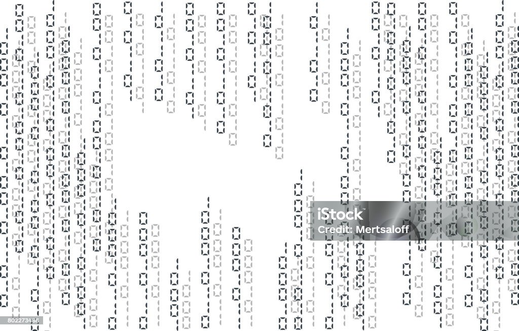 Binary Code Background Abstract Stock Illustration - Download Image Now ...