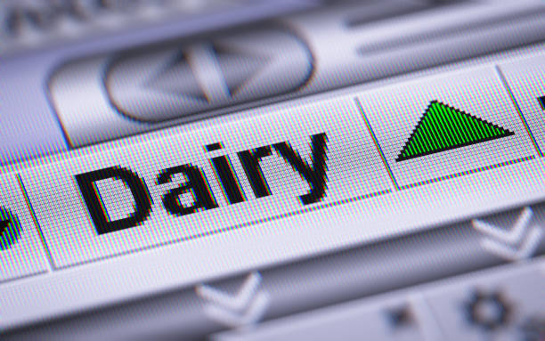 istock The Index of Dairy on The Screen. 802282058