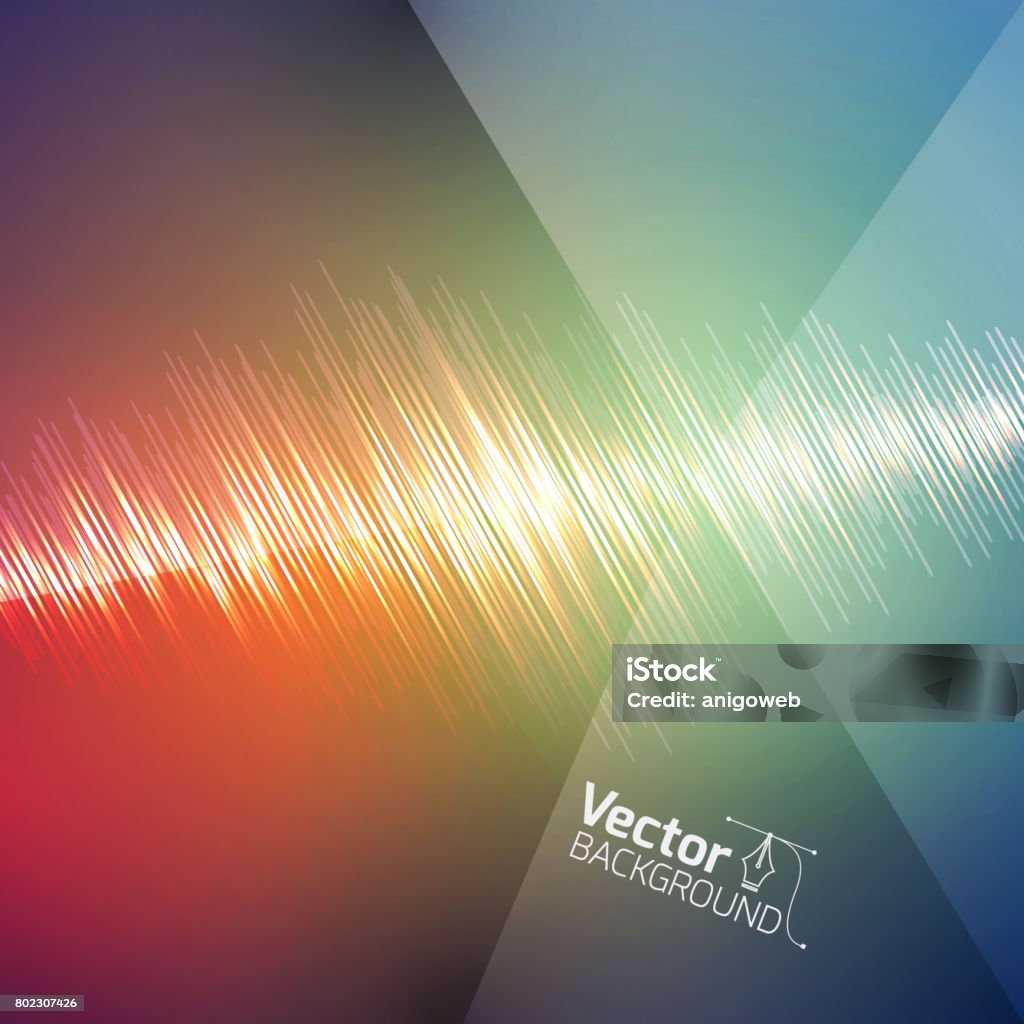Vector Tech Image Two Color Tech Vector Background Stock Illustration - Download Image Now ...