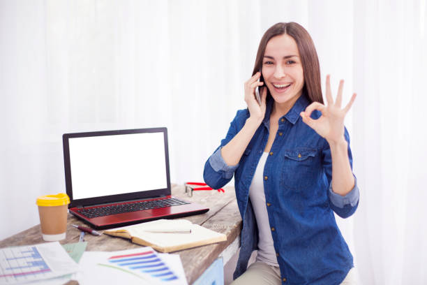 istock excited young businesswoman 802326588