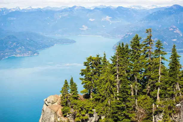 Howe Sound Crest trail near Vancouver