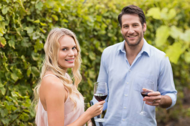 istock Young happy couple smiling at camera 802334606