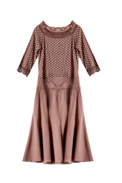 istock Brown skirt isolated 802362504
