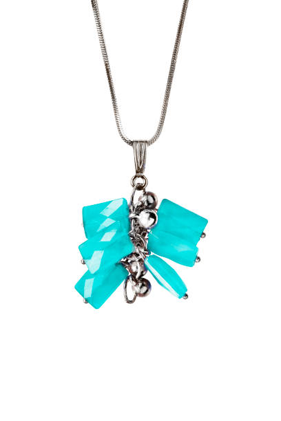 istock Aquamarine pendant isolated 802362522