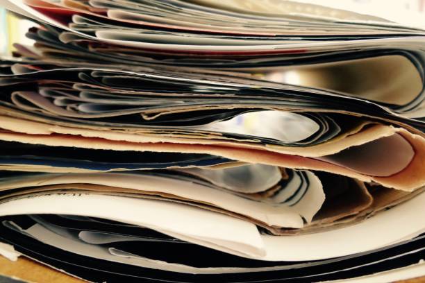 istock Collection of old book envelopes 802381520