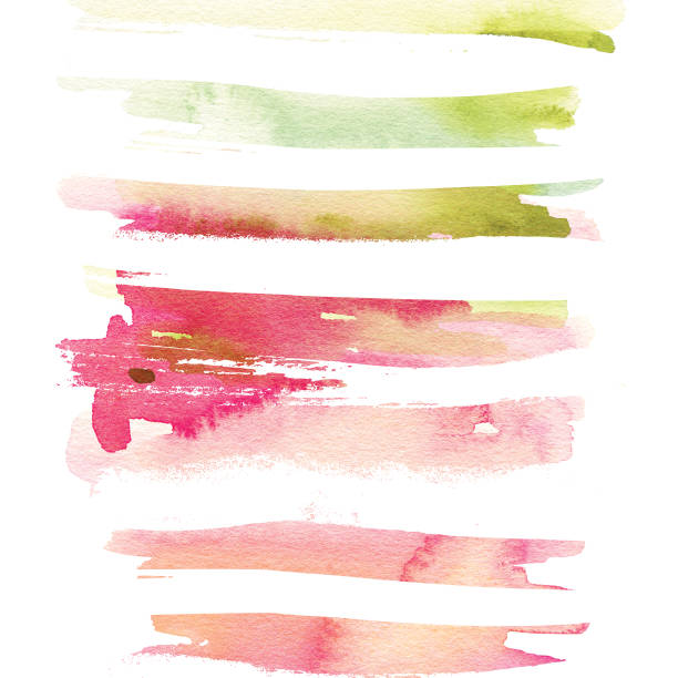 istock Abstract background for a card. Watercolor painting. Handmade. Paint spots. 802399464