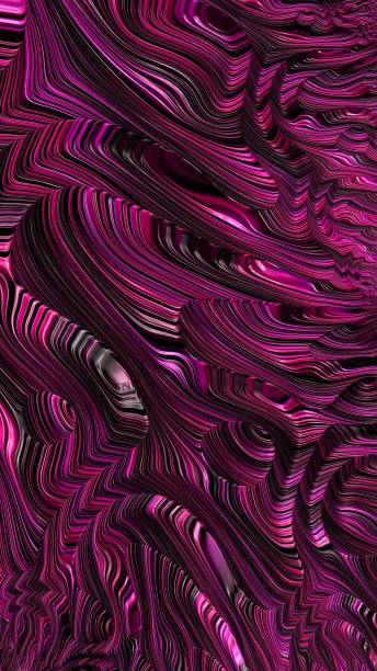 istock Colorful 3D fractals abstract art 802400142