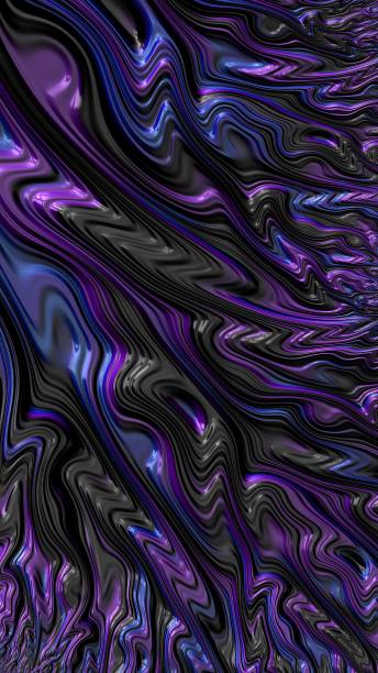 istock Colorful 3D fractals abstract art 802401900