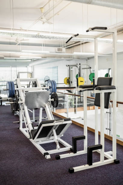 istock Gym with no people 802403712