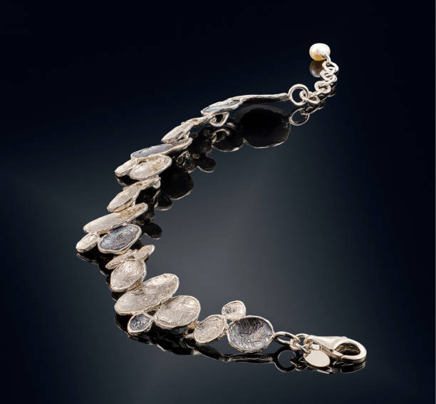 istock golden bracelet isolated on black 802413824