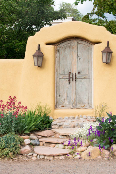 istock Entryway near Canyon Road in Santa Fe 802440492