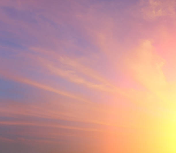 istock Beautiful light from the nature at sunset every day. 802459096