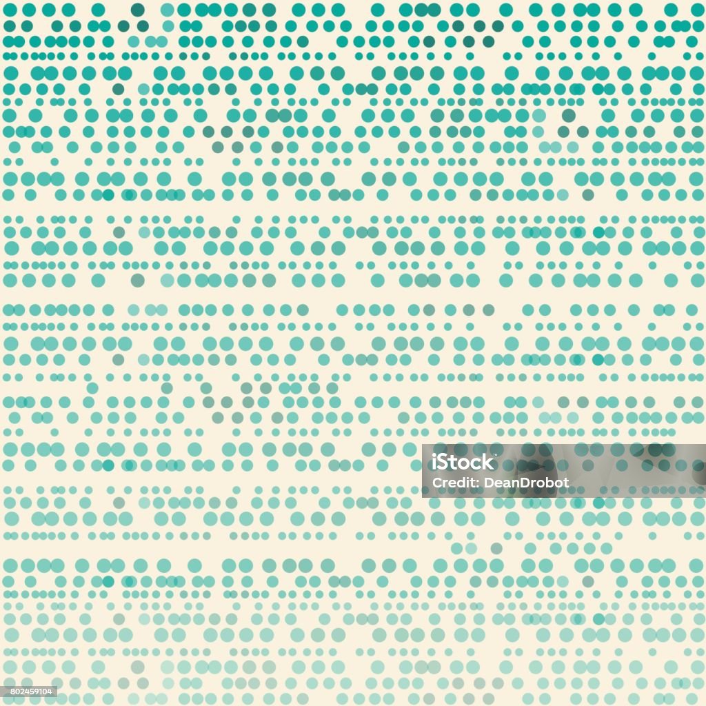 Consistent Blue Dot Pattern Seamless Blue Dot Pattern Over White Background Vector Illustration ...