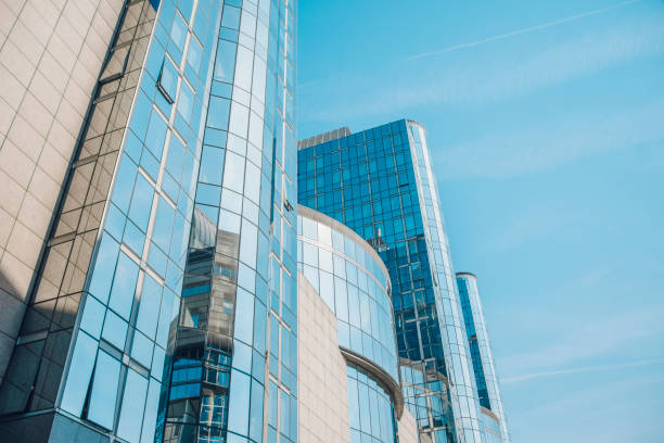 istock Office buildings of the EU in Brussels 802464886
