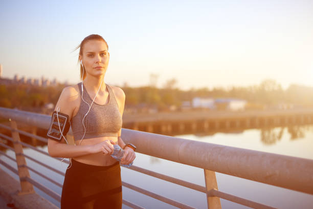 istock Woman running outdoor 802468208