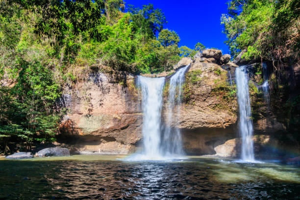 istock Haewsuwat waterfall in Khao Yai National Park, Thailand 802472668