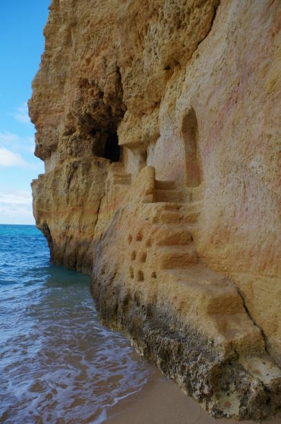 istock Oak beach in Carvoeiro. Algarve 802477188