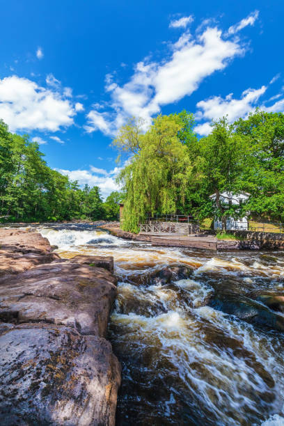 istock View at the Swedish river Morrum in Blekinge 802496892