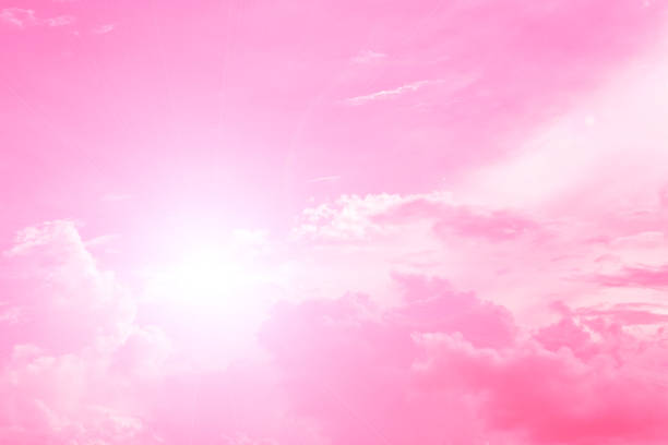istock Beautiful light from the nature at sunset every day. 802497496