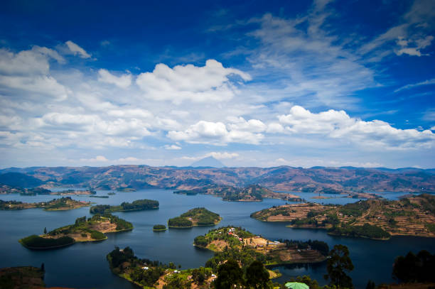Overview of Lake Bunyonyi, Kabale