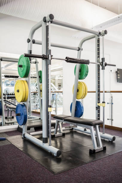 istock Gym with no people 802552708