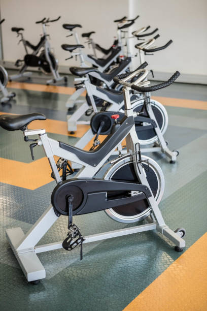 istock Gym with no people 802558076