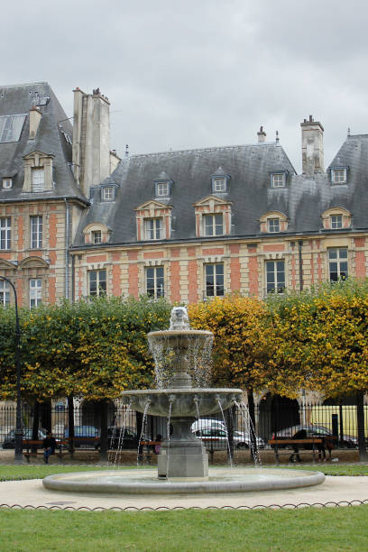 istock Paris Place des Vosges on a Cloudy Autumn Day 802573668