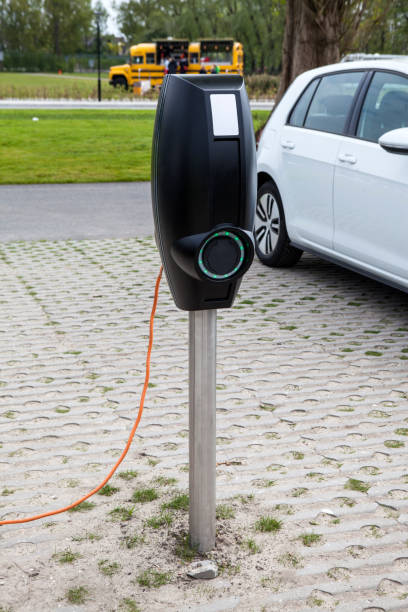 istock Charging electric cars 802578750