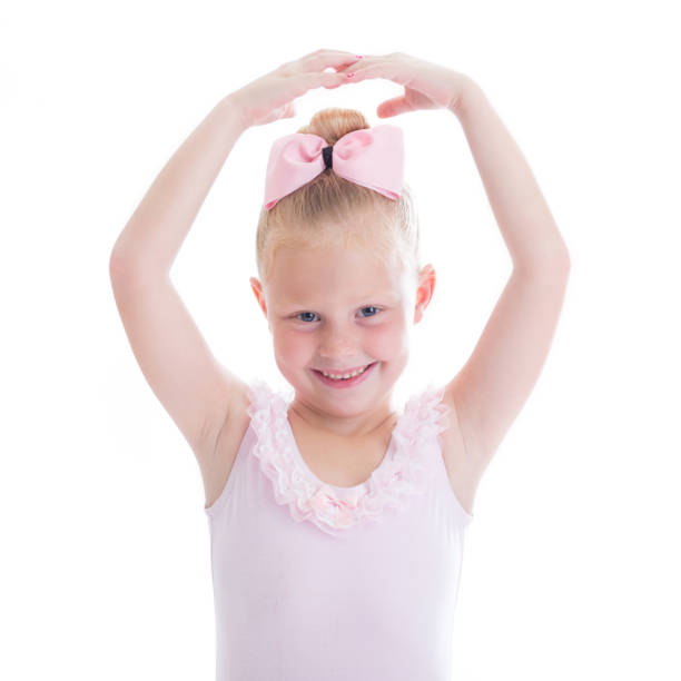 istock Happy young ballerina 802592608