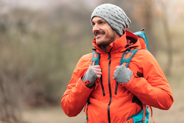 istock Young Backpacker enjoying of Nature. 802592678