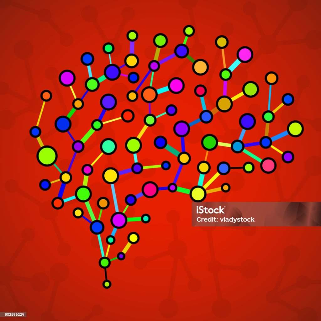Brain Abstract Simple Abstract Brain Human Stock Illustration - Download Image Now - Abstract ...