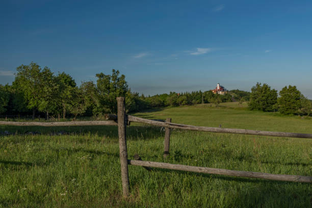 istock Komari hurka hill in spring evening 802605436