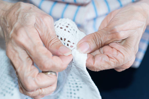 istock Elderly person in nursing home 802622896
