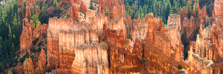 Bryce Canyon in panorama