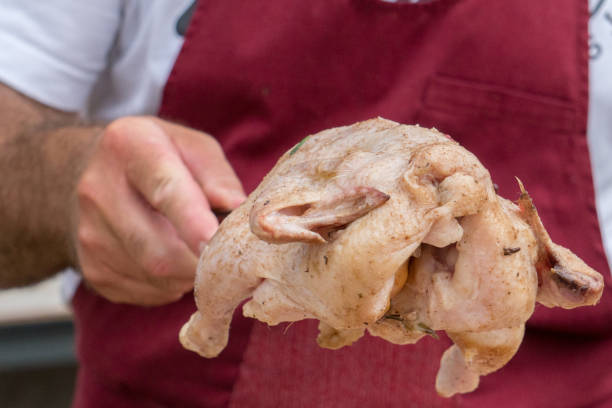 istock roasted chicken grilled at barbecue 802640796