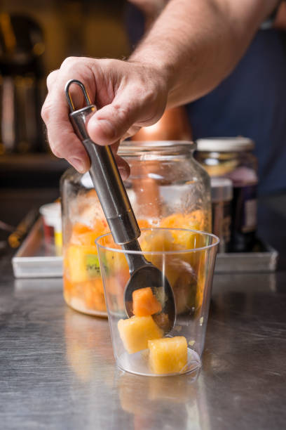 istock Italian ice cream artisanal preparation 802641032