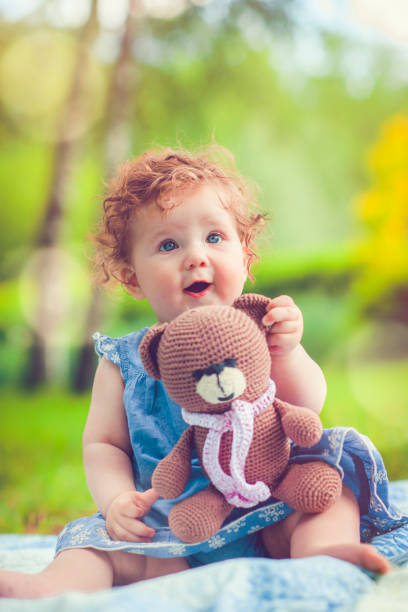 istock Baby in park in summer 802645002