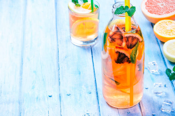 istock Detox water with citrus fruit 802653770