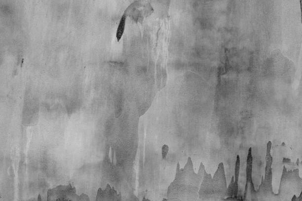 istock Wall fragment with scratches and cracks 802662416