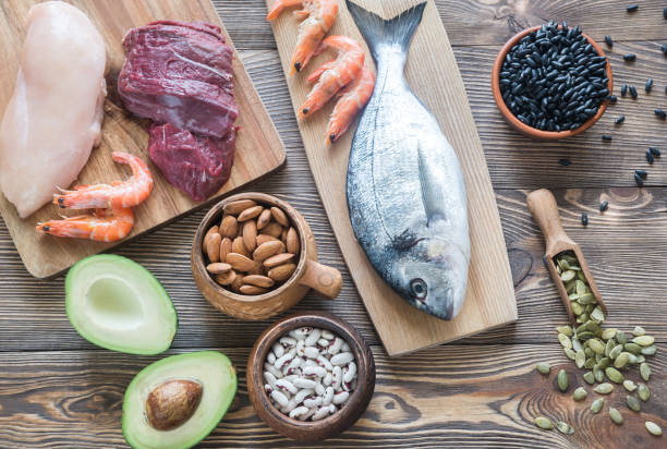 istock Food sources of zinc 802669828