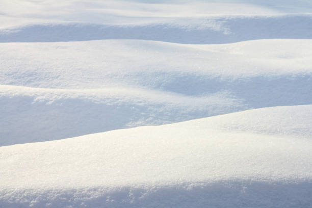 istock Winter christmas landscape with falling snow, winter abstract background 802674906
