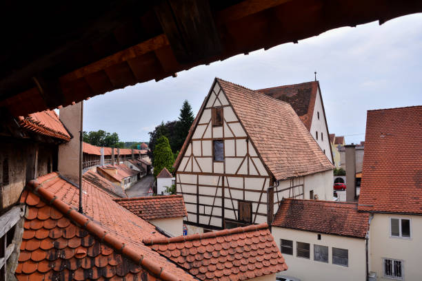 istock Classic Architecture European Building Village 802685236