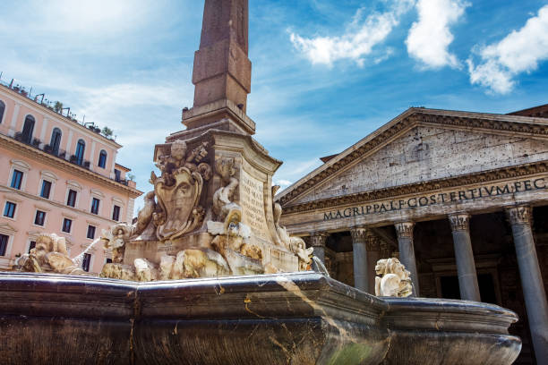 istock Pantheon in Piazza della Rotonda. Rome, Italy 802692290