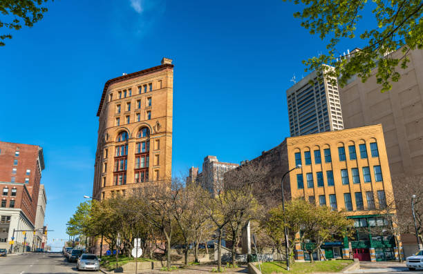 istock Buildings in downtown Buffalo - NY, USA 802719450