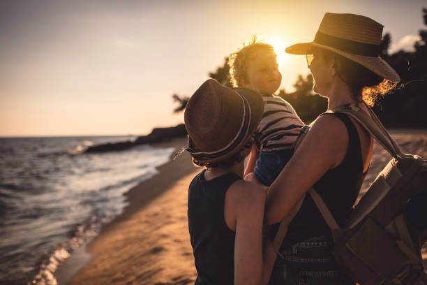 istock Family at summer vacation 802721488