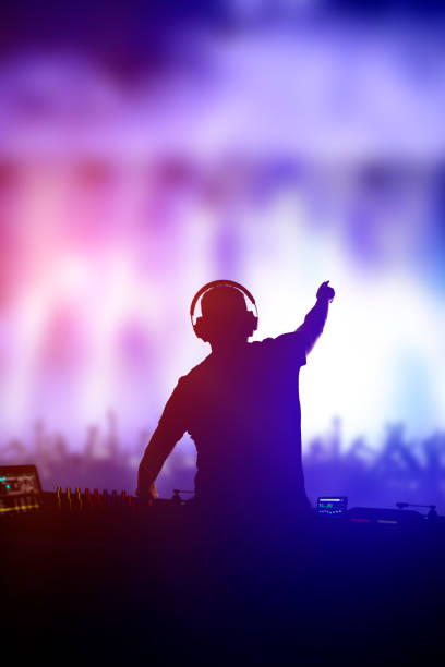 istock Charismatic disc jockey at the turntable. 802772916