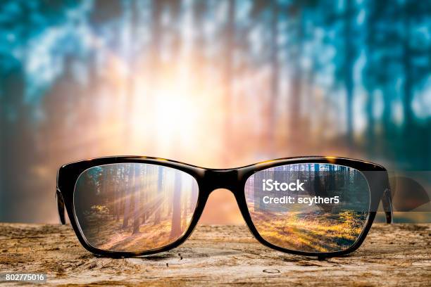 Glasses Concepts Stock Photo - Download Image Now - Transparent, Looking, Eyesight