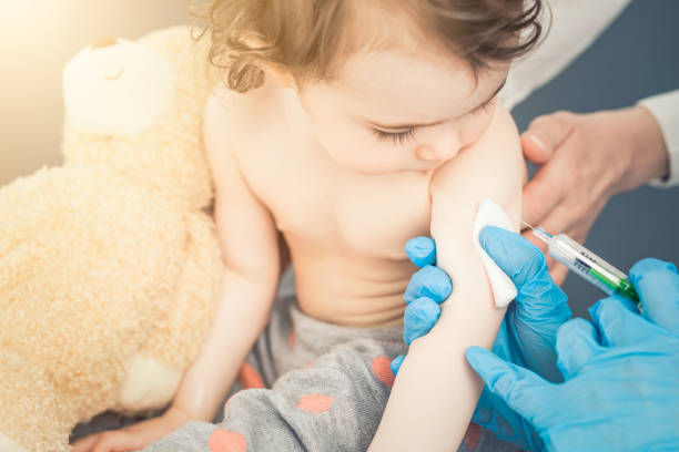 istock Vaccination little girl. 802780396